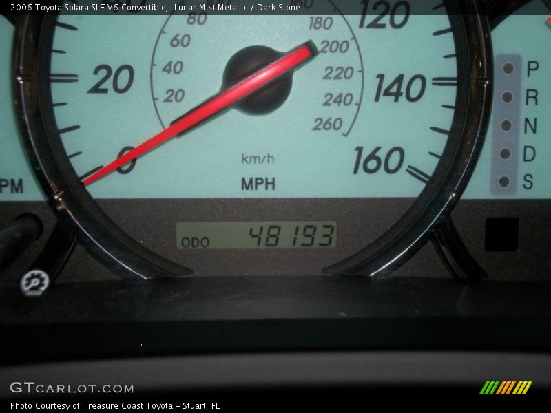 Lunar Mist Metallic / Dark Stone 2006 Toyota Solara SLE V6 Convertible