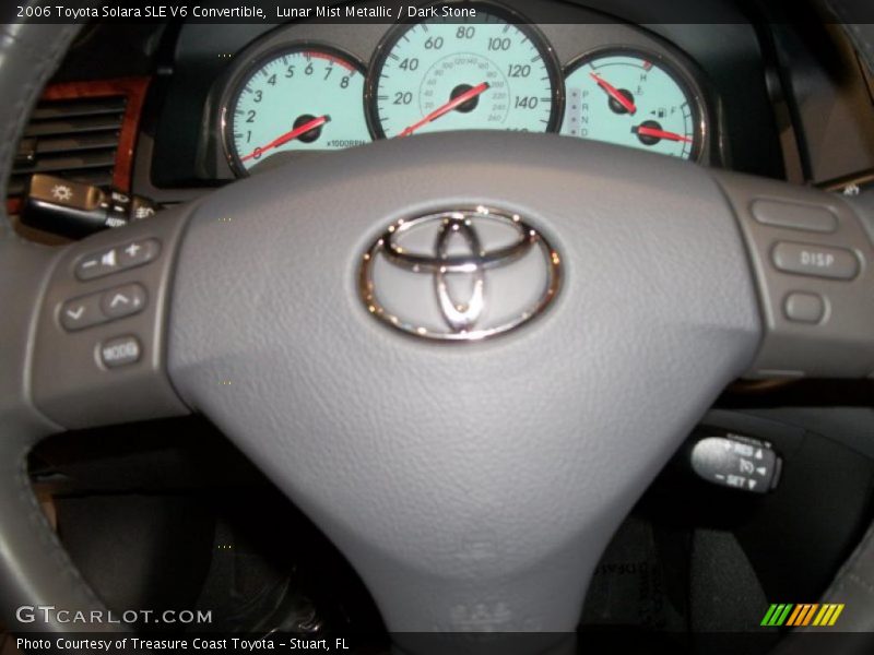 Lunar Mist Metallic / Dark Stone 2006 Toyota Solara SLE V6 Convertible