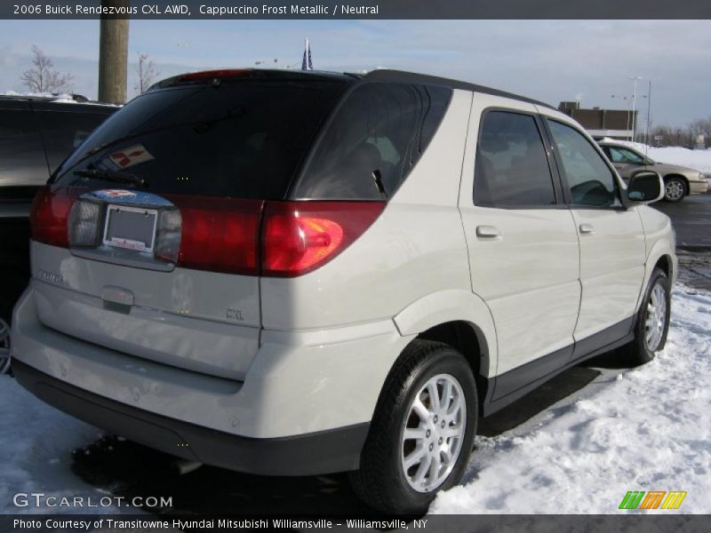 Cappuccino Frost Metallic / Neutral 2006 Buick Rendezvous CXL AWD