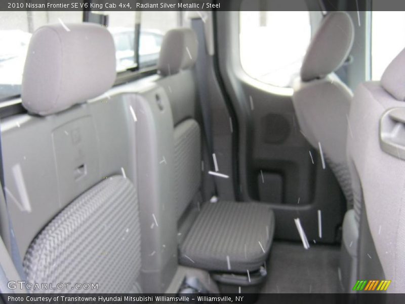 Radiant Silver Metallic / Steel 2010 Nissan Frontier SE V6 King Cab 4x4