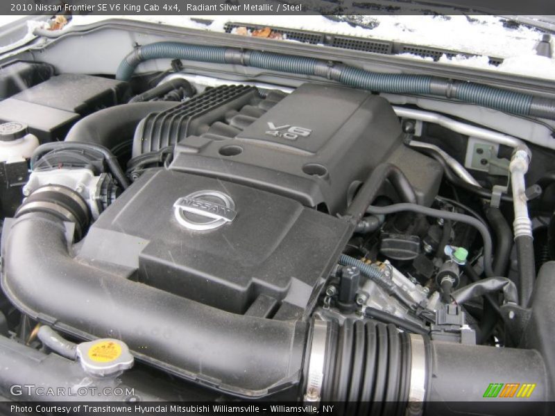  2010 Frontier SE V6 King Cab 4x4 Engine - 4.0 Liter DOHC 24-Valve CVTCS V6