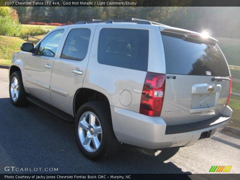 Gold Mist Metallic / Light Cashmere/Ebony 2007 Chevrolet Tahoe LTZ 4x4