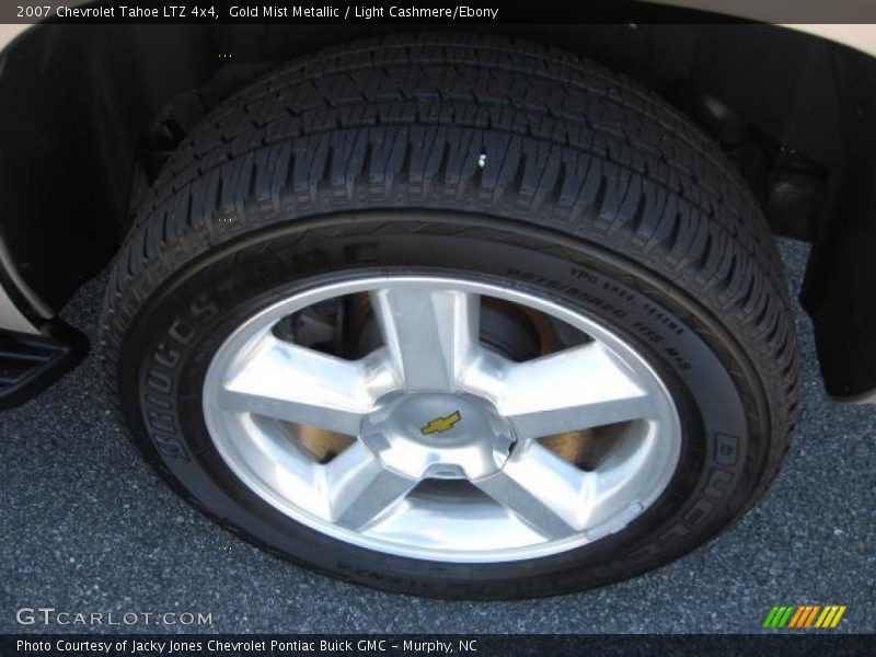 Gold Mist Metallic / Light Cashmere/Ebony 2007 Chevrolet Tahoe LTZ 4x4