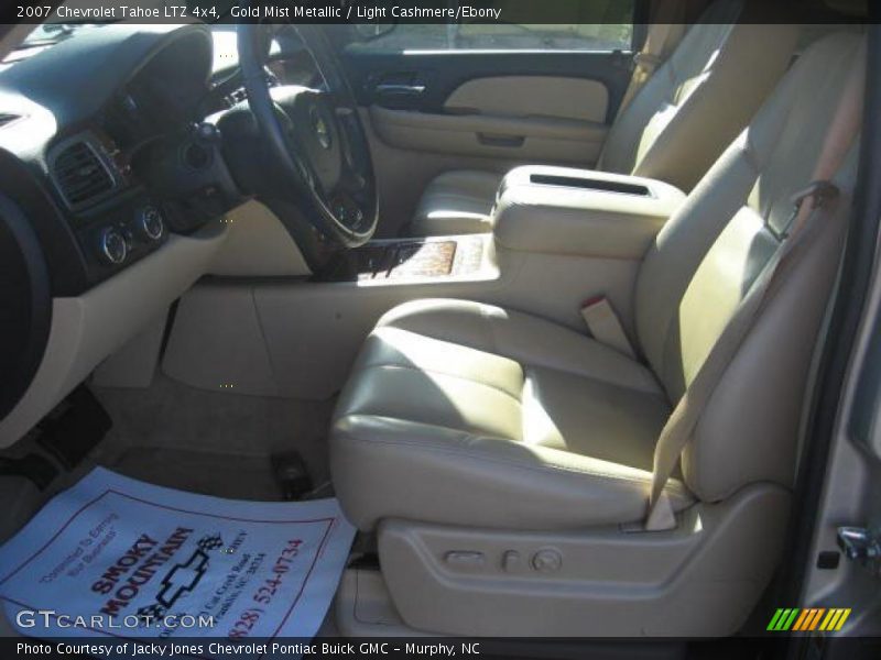 Gold Mist Metallic / Light Cashmere/Ebony 2007 Chevrolet Tahoe LTZ 4x4