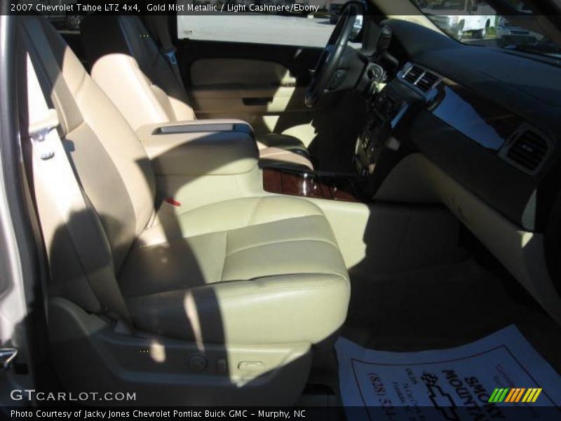 Gold Mist Metallic / Light Cashmere/Ebony 2007 Chevrolet Tahoe LTZ 4x4