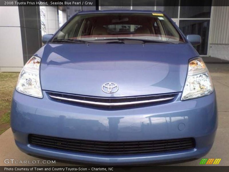 Seaside Blue Pearl / Gray 2008 Toyota Prius Hybrid