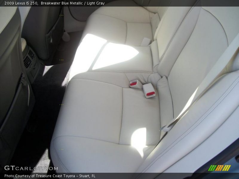 Breakwater Blue Metallic / Light Gray 2009 Lexus IS 250