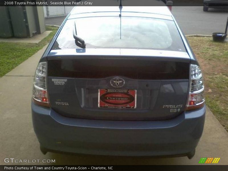 Seaside Blue Pearl / Gray 2008 Toyota Prius Hybrid