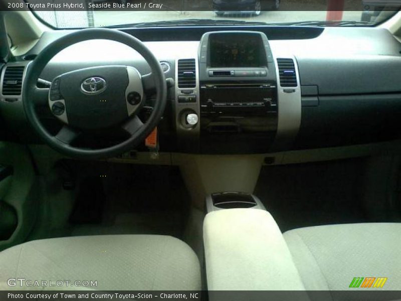 Seaside Blue Pearl / Gray 2008 Toyota Prius Hybrid