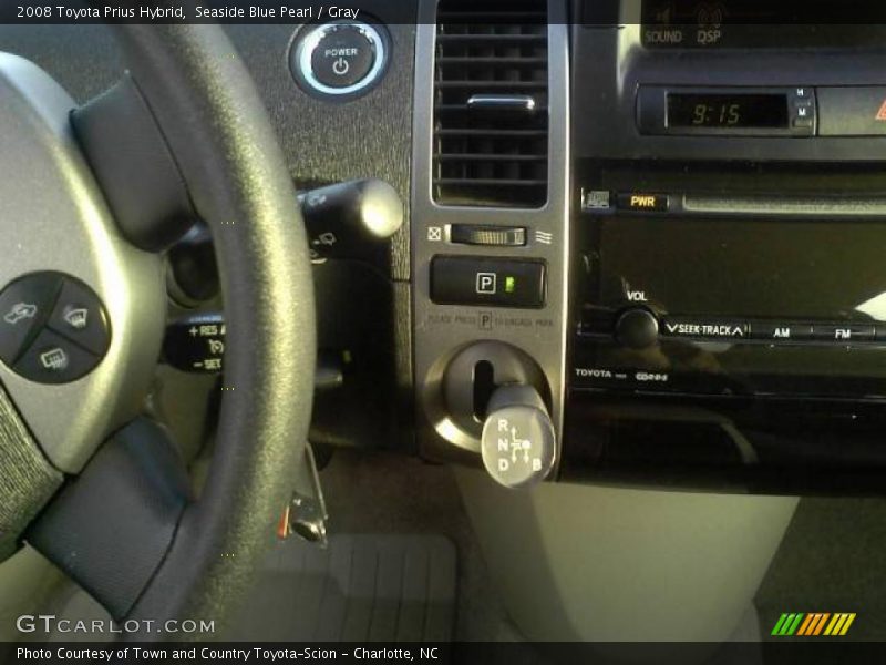 Seaside Blue Pearl / Gray 2008 Toyota Prius Hybrid