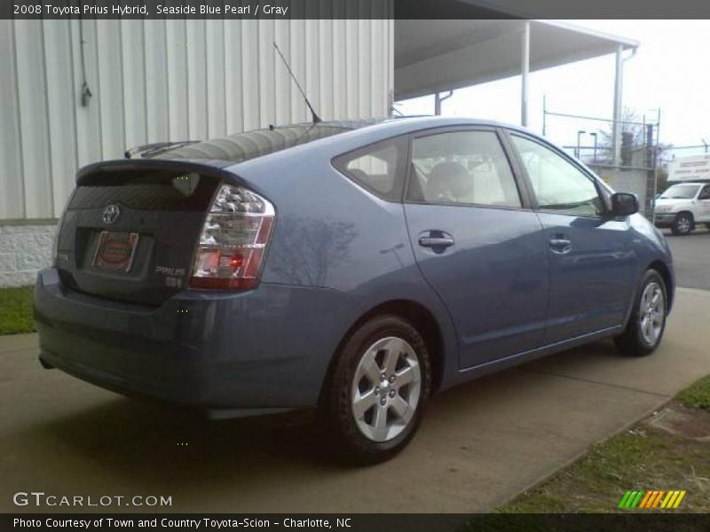 Seaside Blue Pearl / Gray 2008 Toyota Prius Hybrid