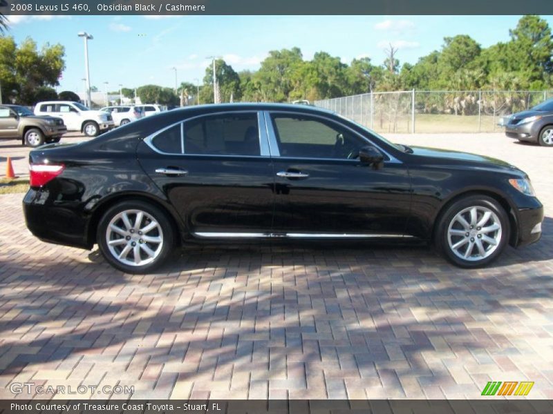 Obsidian Black / Cashmere 2008 Lexus LS 460