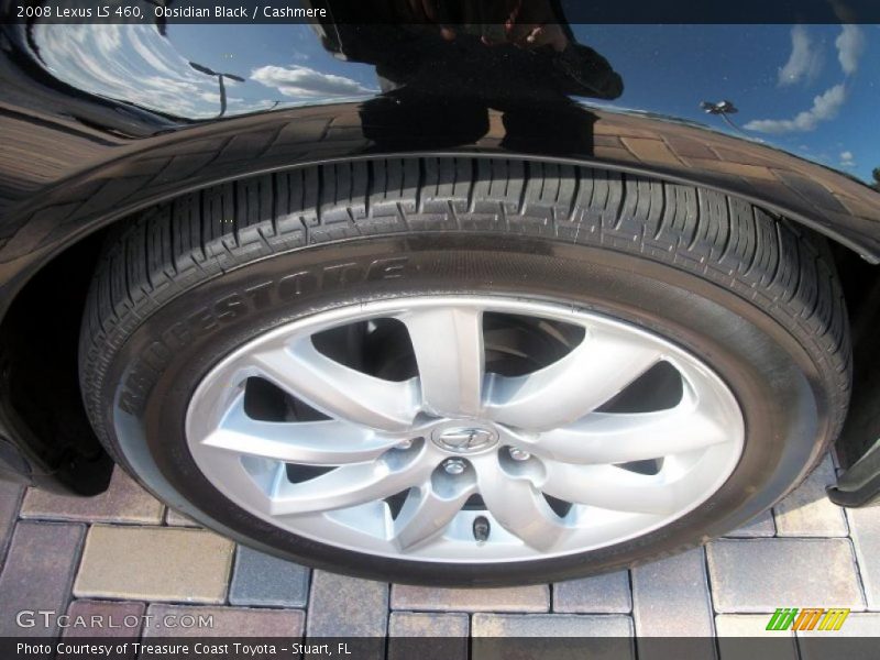 Obsidian Black / Cashmere 2008 Lexus LS 460