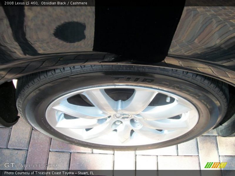Obsidian Black / Cashmere 2008 Lexus LS 460