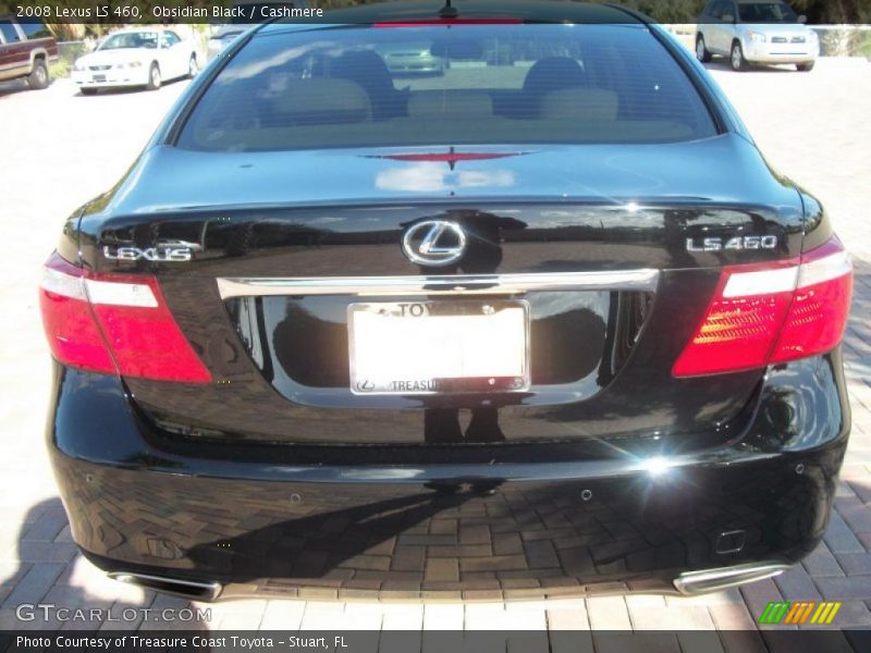 Obsidian Black / Cashmere 2008 Lexus LS 460