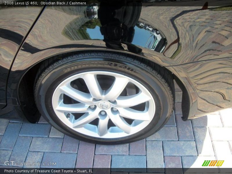 Obsidian Black / Cashmere 2008 Lexus LS 460