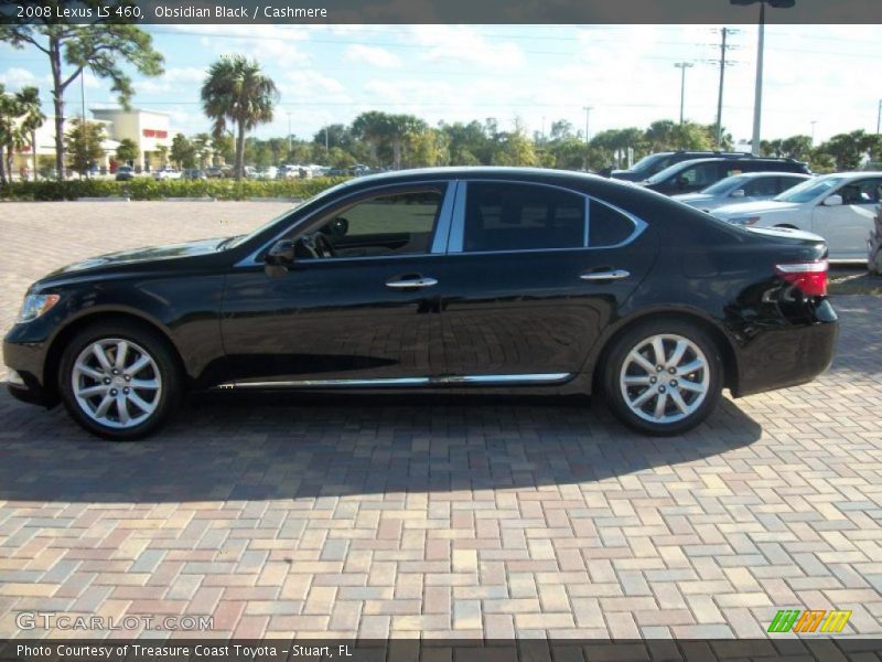Obsidian Black / Cashmere 2008 Lexus LS 460