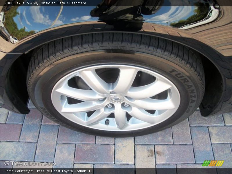 Obsidian Black / Cashmere 2008 Lexus LS 460
