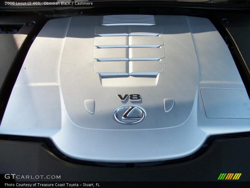 Obsidian Black / Cashmere 2008 Lexus LS 460