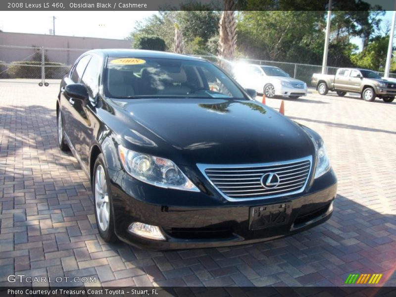 Obsidian Black / Cashmere 2008 Lexus LS 460
