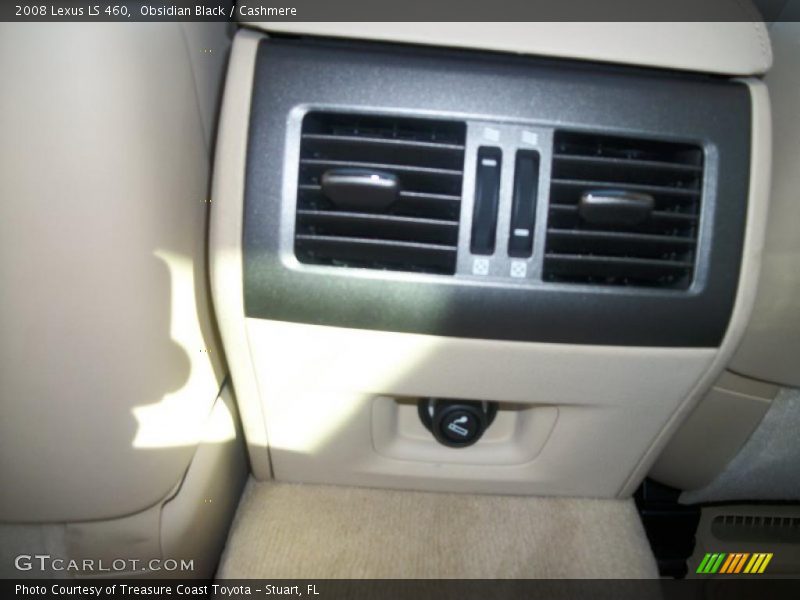 Obsidian Black / Cashmere 2008 Lexus LS 460