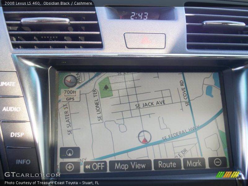 Obsidian Black / Cashmere 2008 Lexus LS 460