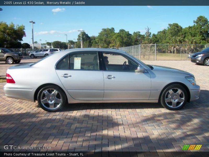 Mercury Metallic / Saddle 2005 Lexus LS 430 Sedan