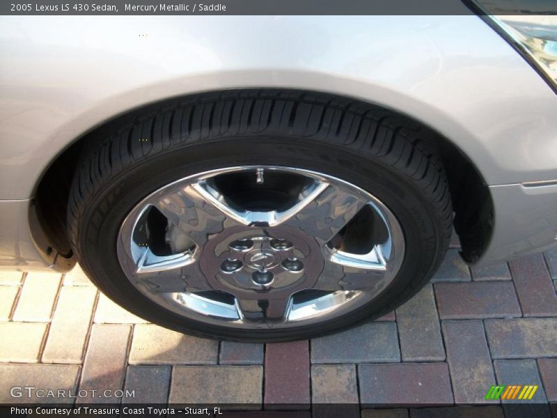 Mercury Metallic / Saddle 2005 Lexus LS 430 Sedan