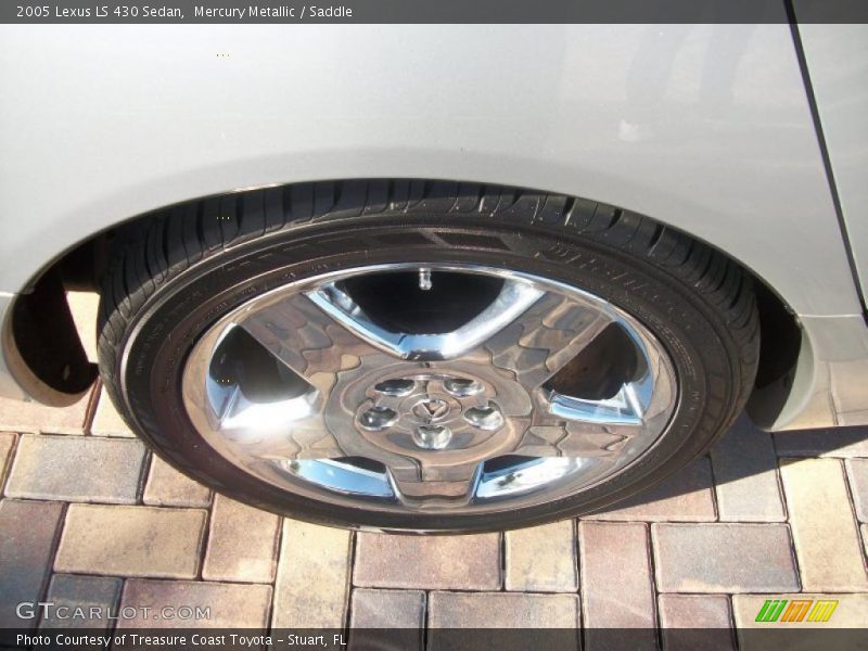 Mercury Metallic / Saddle 2005 Lexus LS 430 Sedan