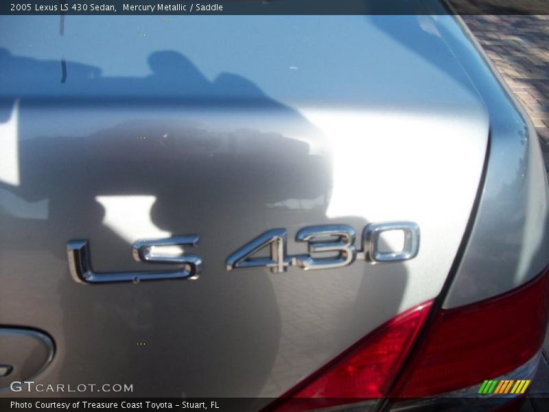 Mercury Metallic / Saddle 2005 Lexus LS 430 Sedan