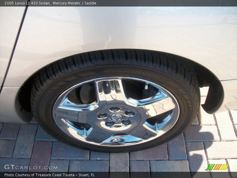 Mercury Metallic / Saddle 2005 Lexus LS 430 Sedan