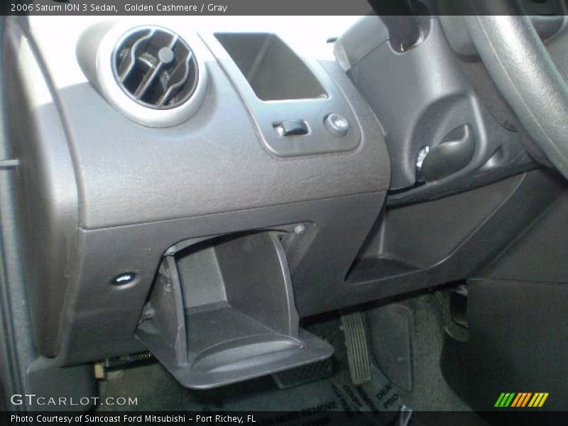 Golden Cashmere / Gray 2006 Saturn ION 3 Sedan