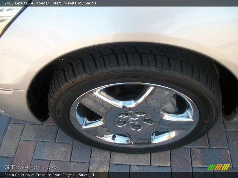 Mercury Metallic / Saddle 2005 Lexus LS 430 Sedan