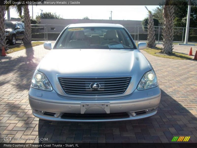 Mercury Metallic / Saddle 2005 Lexus LS 430 Sedan