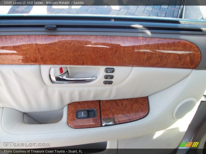 Mercury Metallic / Saddle 2005 Lexus LS 430 Sedan