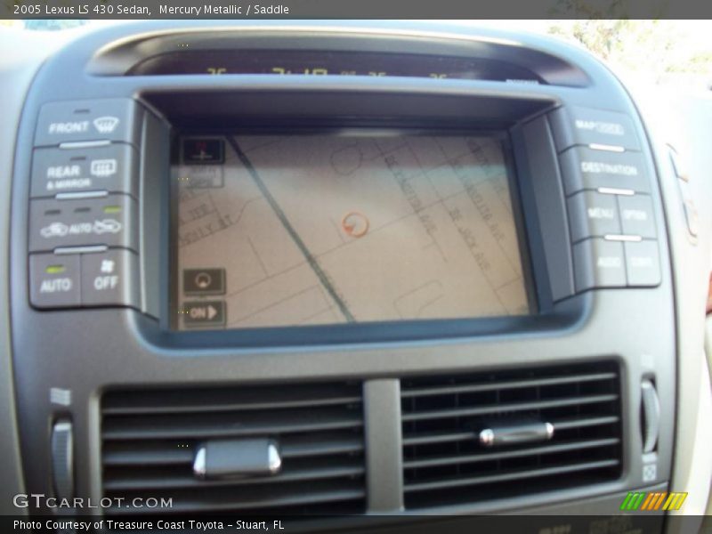Mercury Metallic / Saddle 2005 Lexus LS 430 Sedan