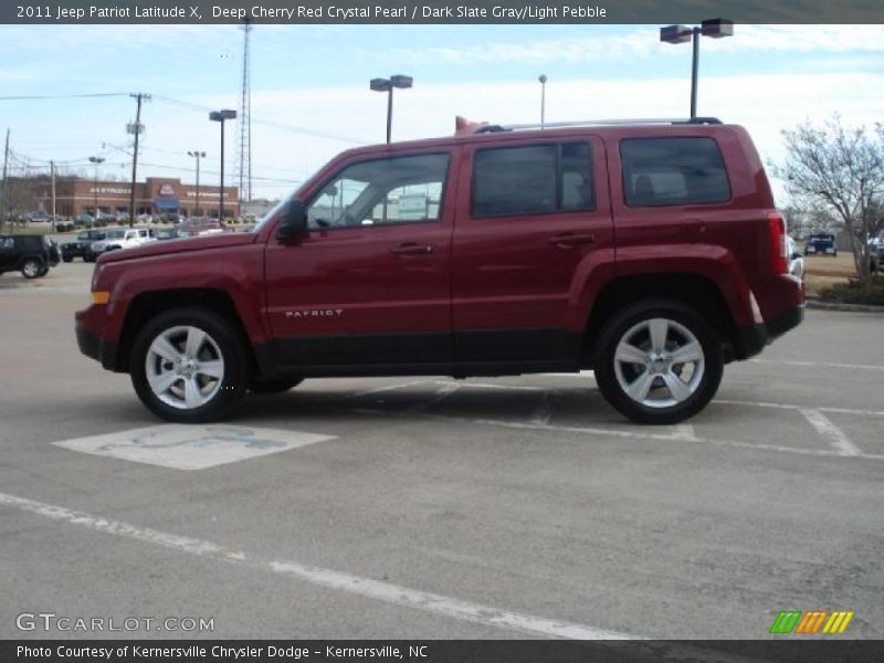 Deep Cherry Red Crystal Pearl / Dark Slate Gray/Light Pebble 2011 Jeep Patriot Latitude X