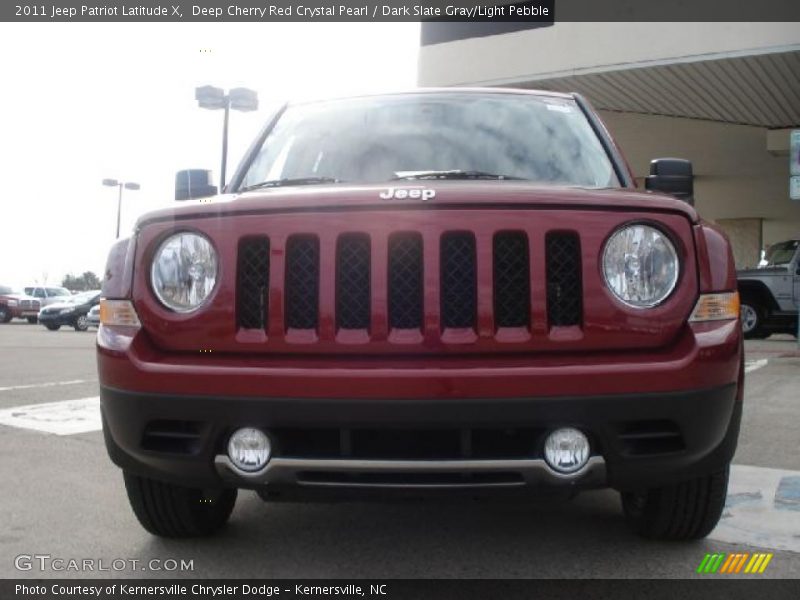 Deep Cherry Red Crystal Pearl / Dark Slate Gray/Light Pebble 2011 Jeep Patriot Latitude X