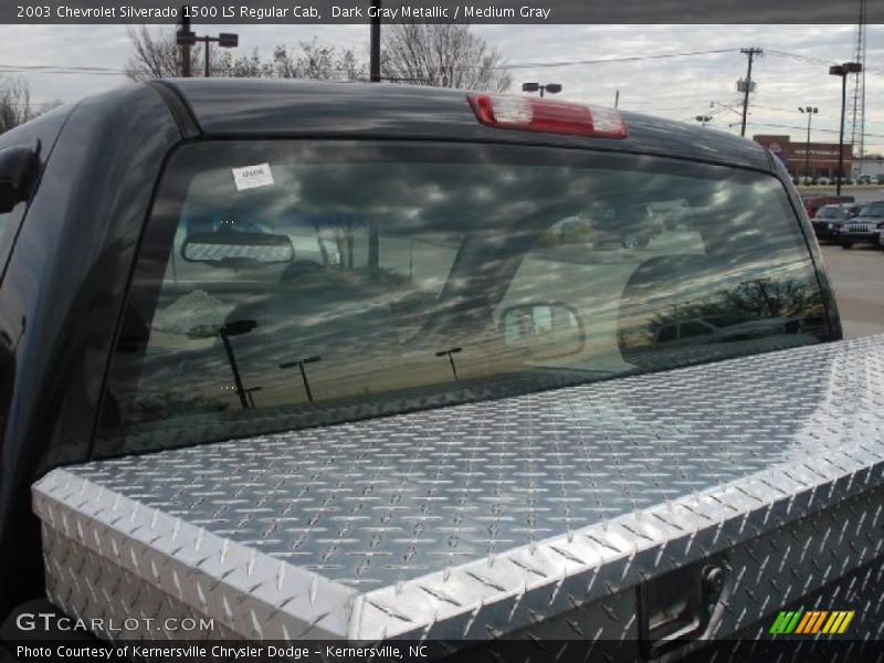 Dark Gray Metallic / Medium Gray 2003 Chevrolet Silverado 1500 LS Regular Cab