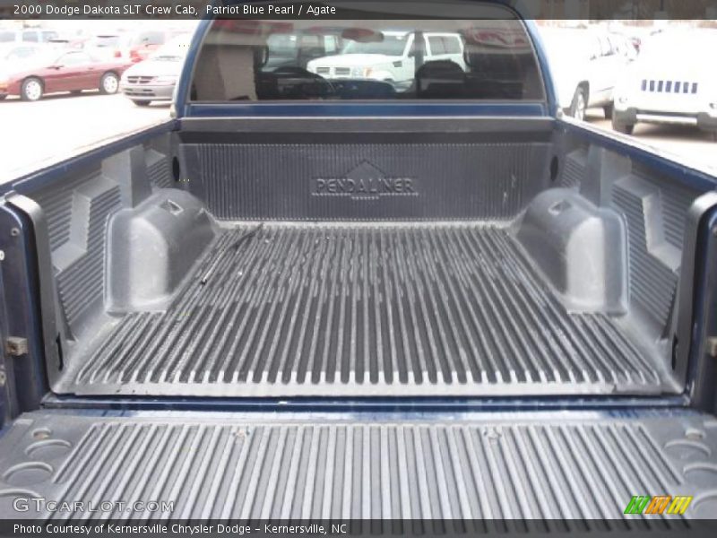 Patriot Blue Pearl / Agate 2000 Dodge Dakota SLT Crew Cab