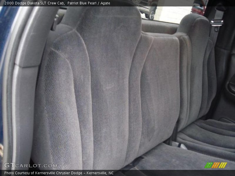 Patriot Blue Pearl / Agate 2000 Dodge Dakota SLT Crew Cab