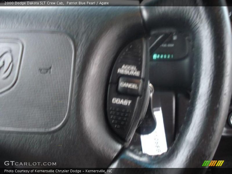 Patriot Blue Pearl / Agate 2000 Dodge Dakota SLT Crew Cab