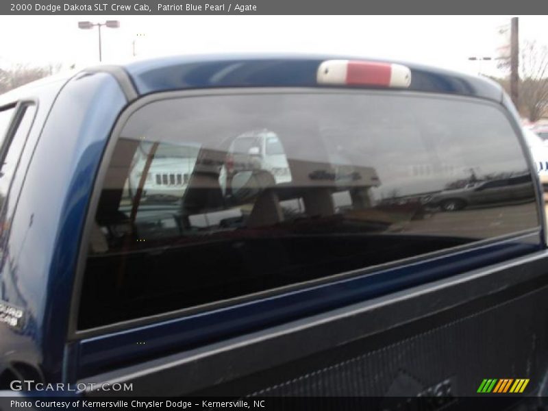 Patriot Blue Pearl / Agate 2000 Dodge Dakota SLT Crew Cab