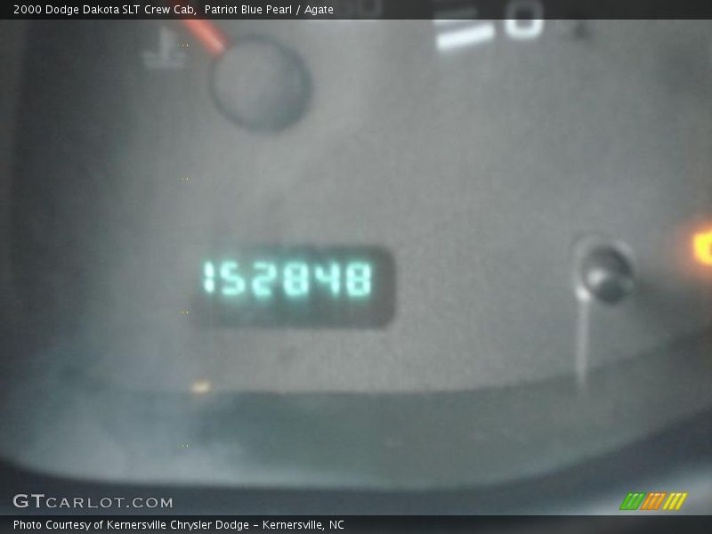 Patriot Blue Pearl / Agate 2000 Dodge Dakota SLT Crew Cab