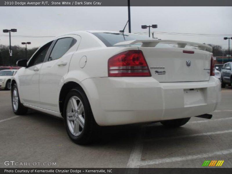 Stone White / Dark Slate Gray 2010 Dodge Avenger R/T
