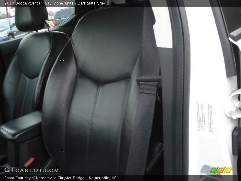 Stone White / Dark Slate Gray 2010 Dodge Avenger R/T
