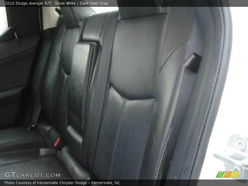 Stone White / Dark Slate Gray 2010 Dodge Avenger R/T