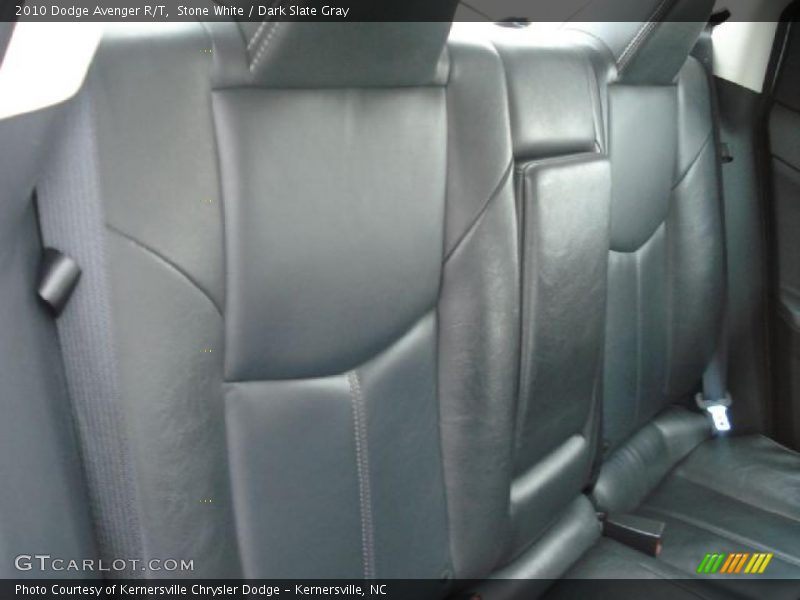 Stone White / Dark Slate Gray 2010 Dodge Avenger R/T