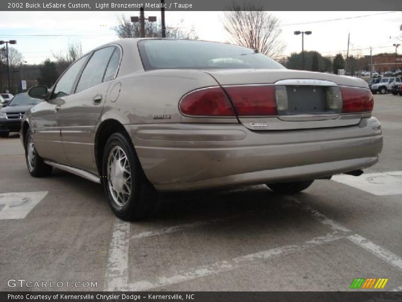 Light Bronzemist Metallic / Taupe 2002 Buick LeSabre Custom