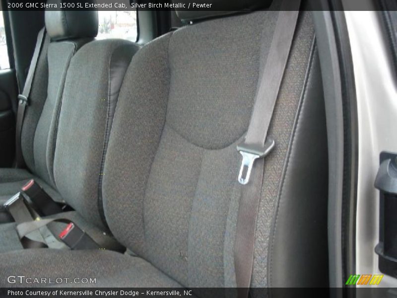 Silver Birch Metallic / Pewter 2006 GMC Sierra 1500 SL Extended Cab